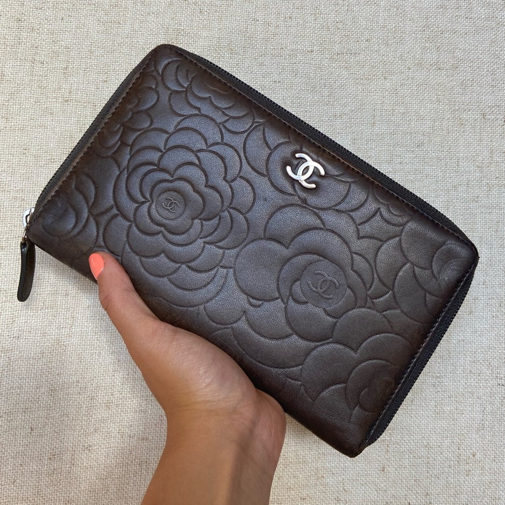 Chanel Camellia Organizer Wallet